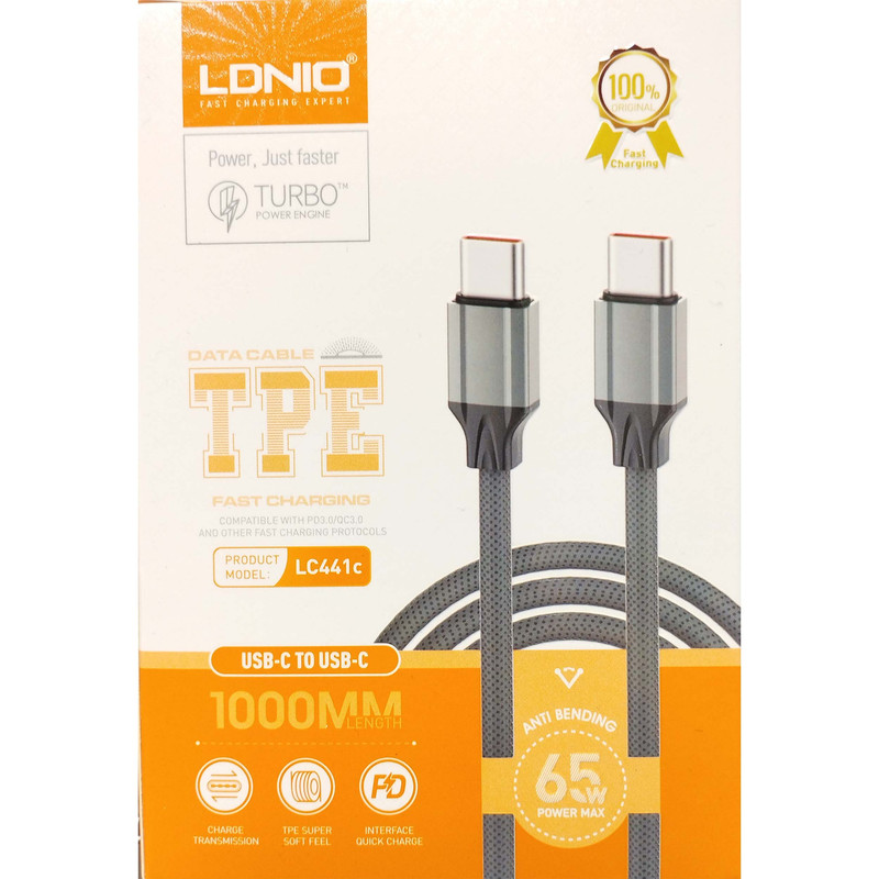 کابل USB-C الدینیو مدل LC441c قسطی گشت