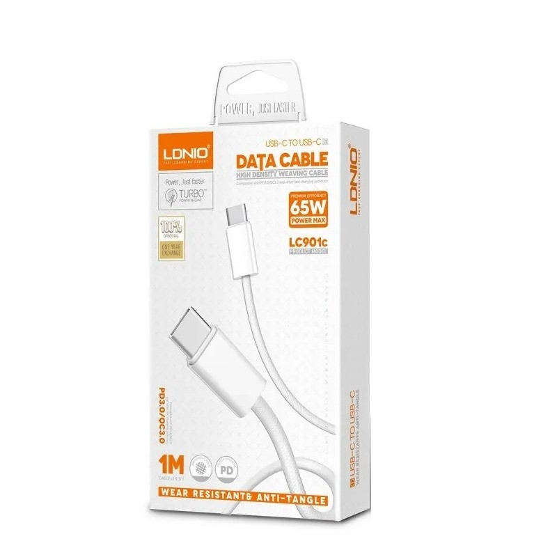 کابل USB-C الدینیو مدل LC901c قسطی گشت