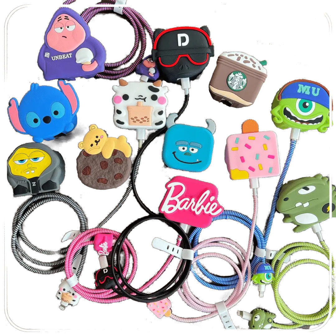 کاور شارژر 20 وات آیفون طرح عروسکی قسطی گشت